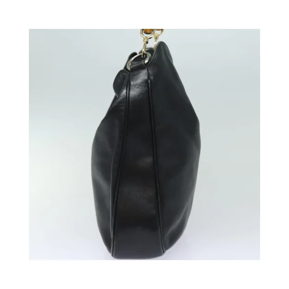 Gucci Vintage Pre-owned Leather gucci-bags Black Dames