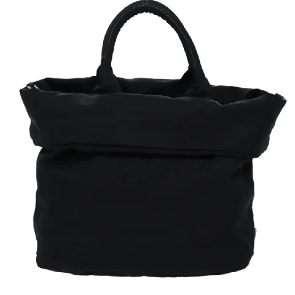 Prada Vintage Pre-owned Nylon prada-bags Black Dames