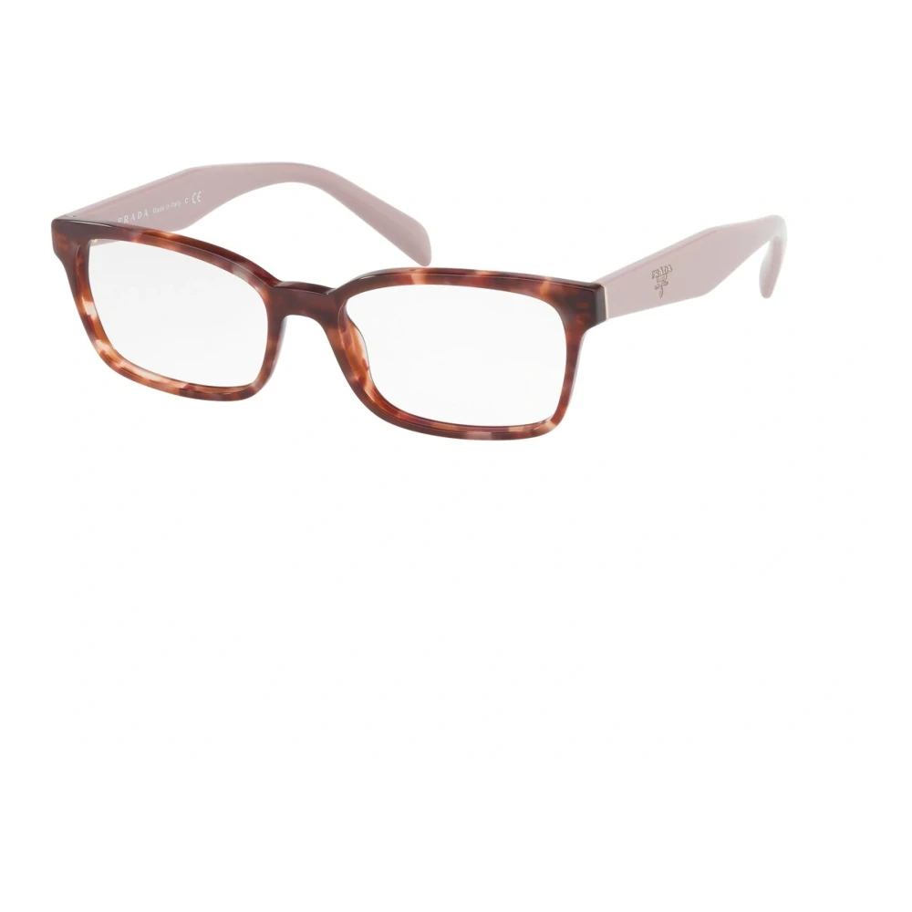 Prada Stijlvolle Zonnebril in Ue01O1 Kleur Brown Dames