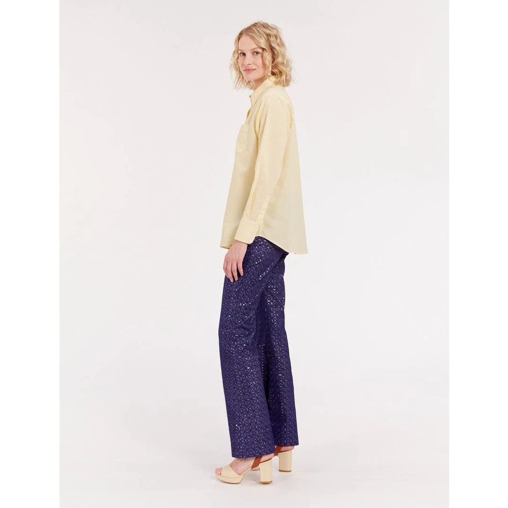 Ines De La Fressange Paris Gele Leon Shirt Yellow Dames