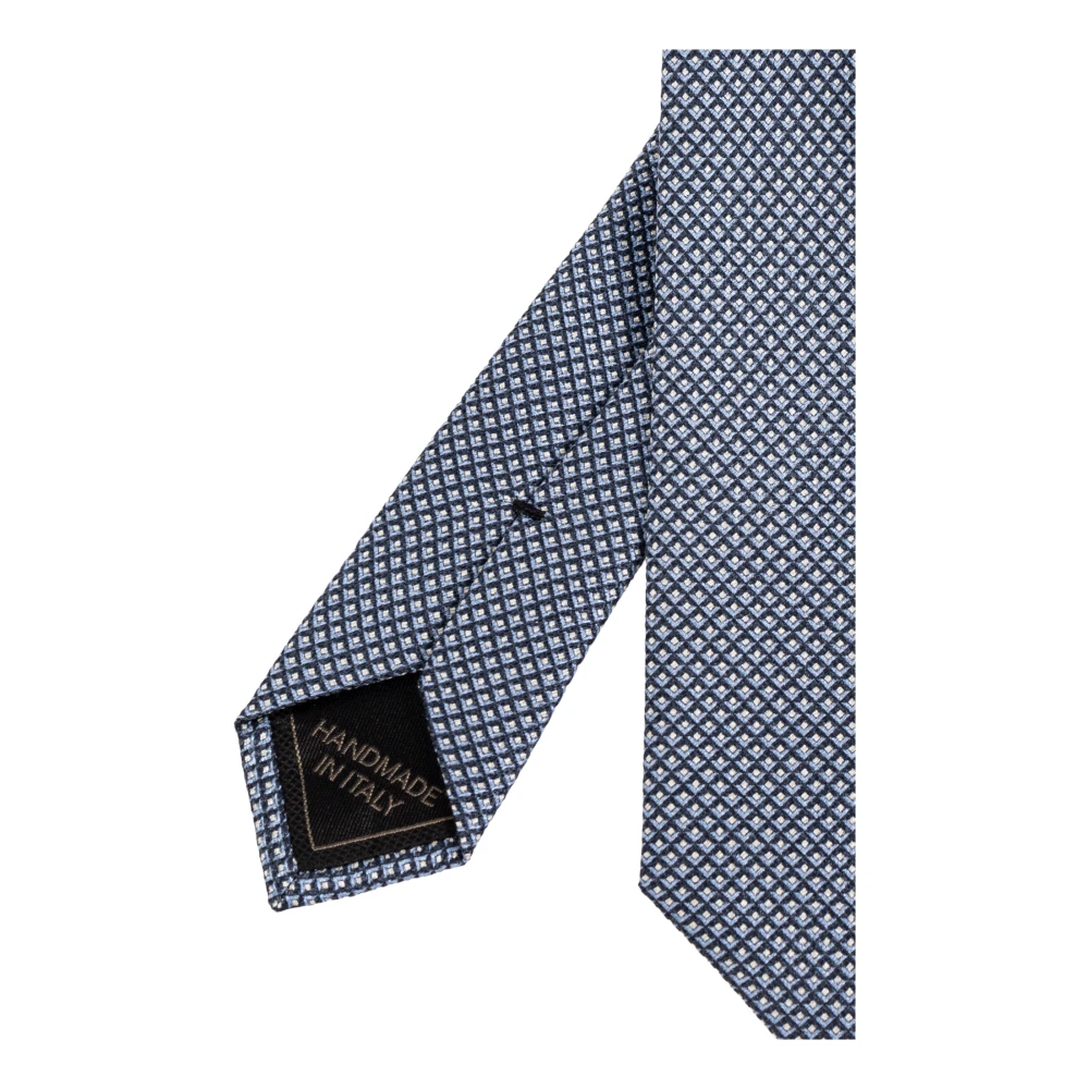 Brioni Zijden stropdas Blue Heren