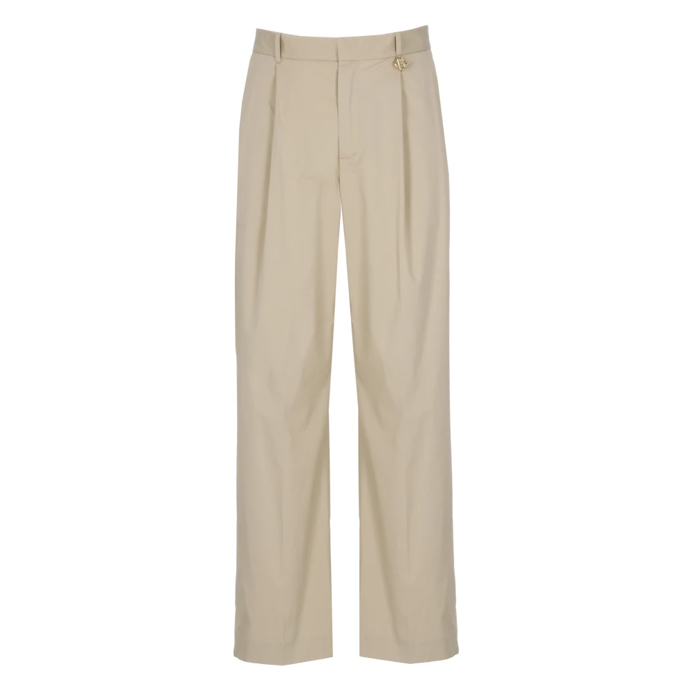 Casablanca Wide Trousers, Male, M, Wide Trousers Beige