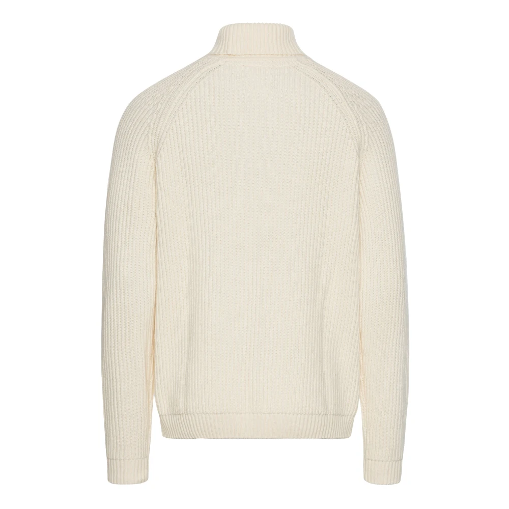 camel active Rolhals Gebreide Trui Beige Heren