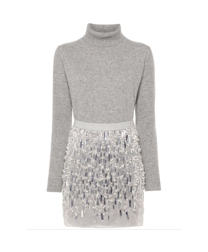 light-grey-mini-dress-set
