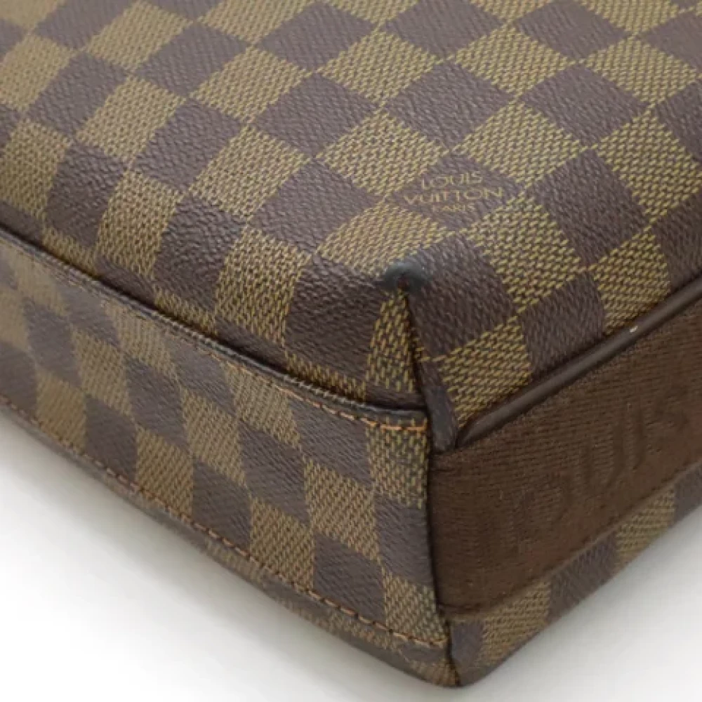 Louis Vuitton Vintage Pre-owned Plastic shoulder-bags Brown Dames
