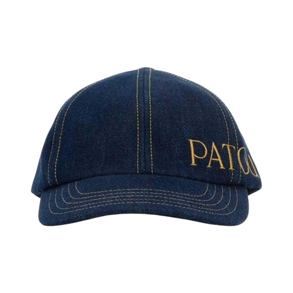 Patou Stijlvolle Vrouw Hoed Accessoires Blue Dames