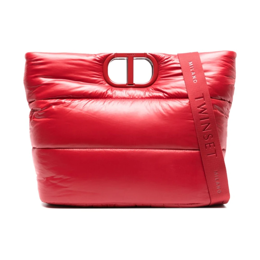 Twinset Stijlvolle en praktische Tote Bag Red Dames