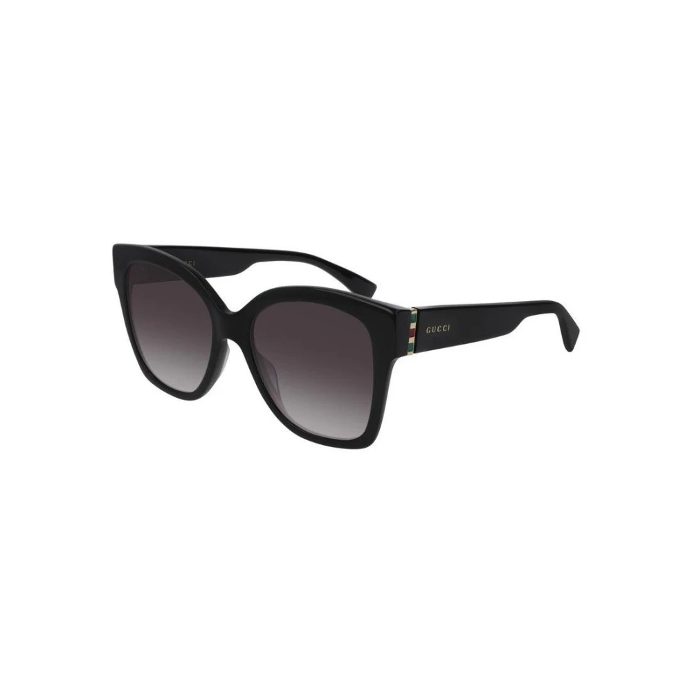 Gucci Women's Black Oversized Square Sunglasses - Sunglasses - 54 Mm - Accessories