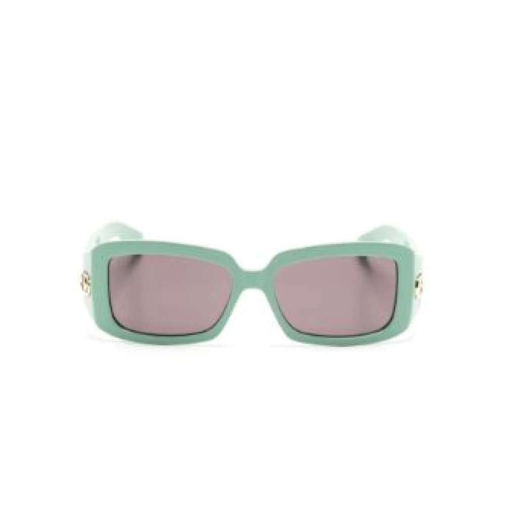 Gucci Groene zonnebril voor vrouwen Green Dames