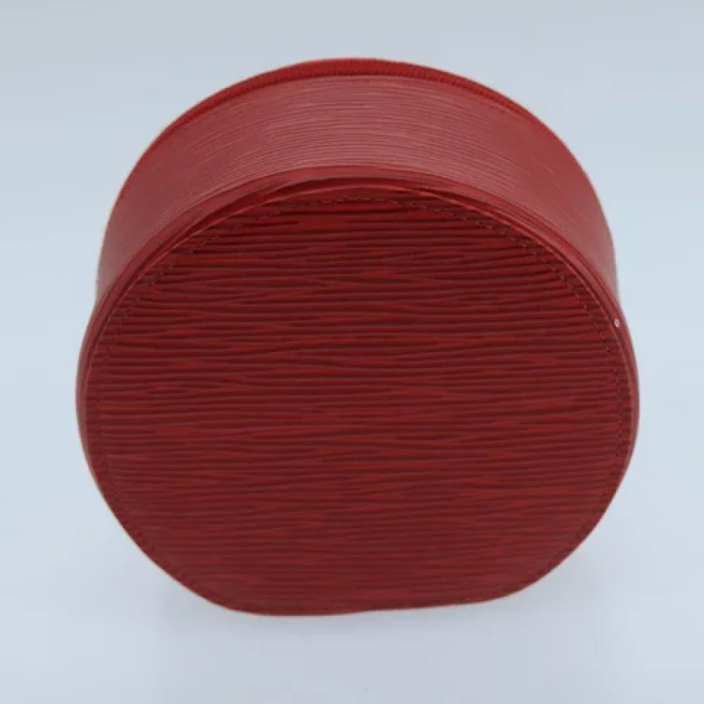 Louis Vuitton Vintage Pre-owned Leather pouches Red Dames