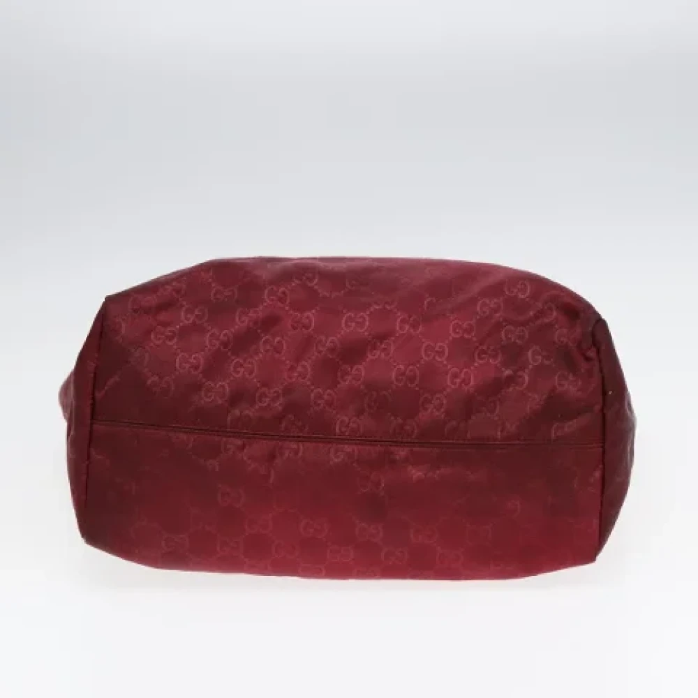 Gucci Vintage Pre-owned Nylon totes Red Dames