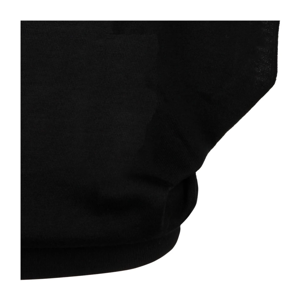 Calvin Klein Zwarte Asymmetrische Vest Sweaters Black Dames