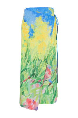 jupe-multicolore-a-motif-floral-en-tissu-femme