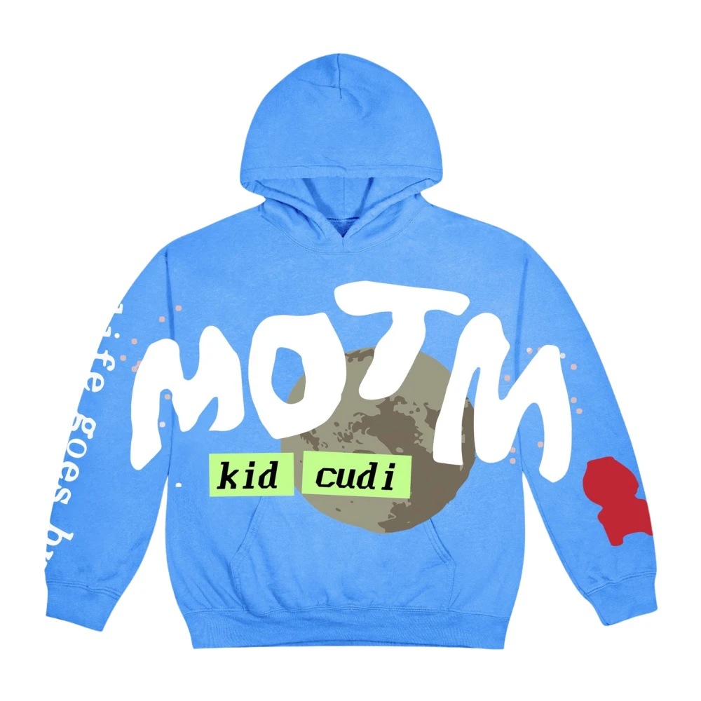 Cactus Plant Flea Market Beperkte oplage Blauwe hoodie Life Goes By Blue Heren