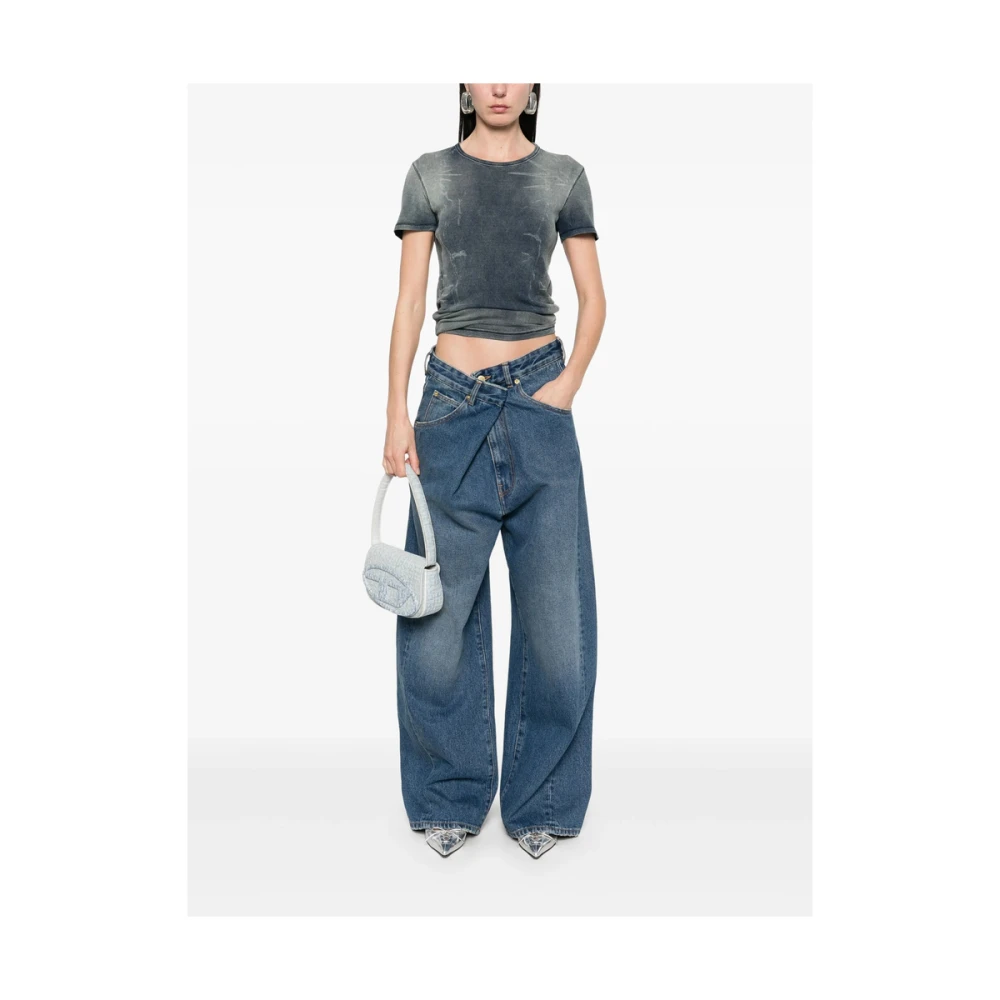 Darkpark Imperial Blue Jeans met Klassieke Stijl Blue Dames