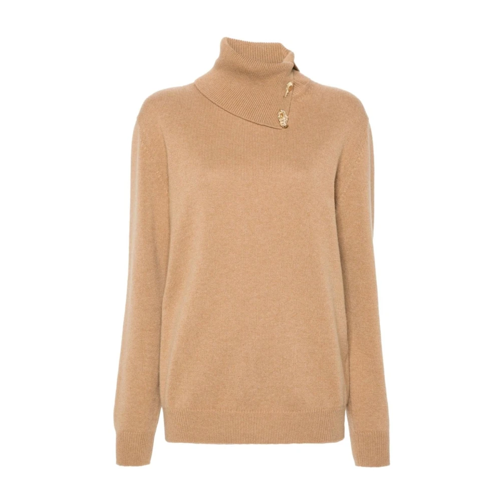 Fabiana Filippi Women's Beige Cashmere Knitwear, Xs, Luxury Wool Knitwear