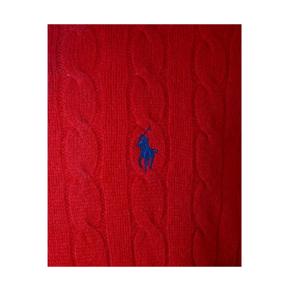 Polo Ralph Lauren Stijlvolle Longsleeve Pullover Trui Red Heren