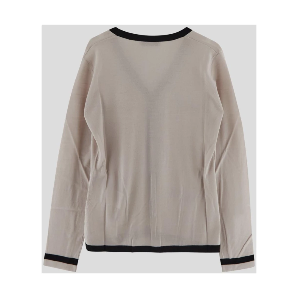 Max Mara Stijlvolle Kenya Cardigan Beige Dames