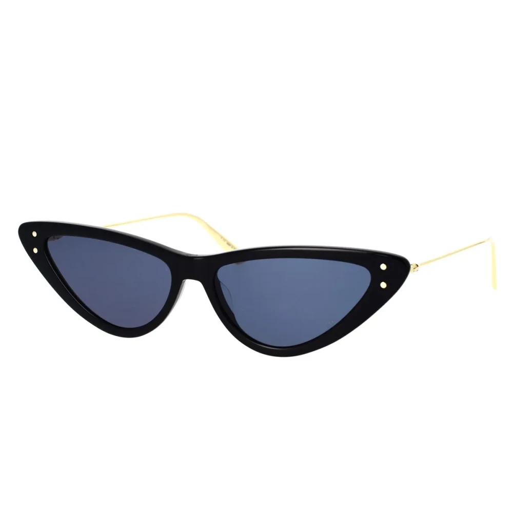 Dior Women's Blue Butterfly Style Sunglasses With Lenses