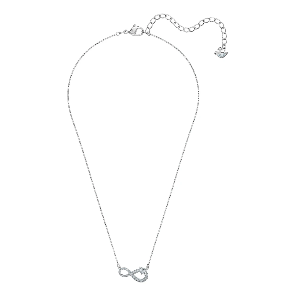 Swarovski Donna Grigio Accessori, Taglia Unica, New,