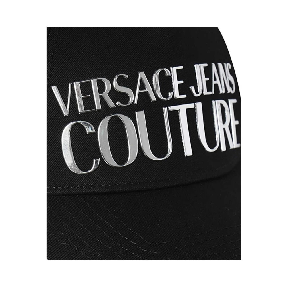 Versace Jeans Couture Zwarte Baseballpet voor Heren Black Heren