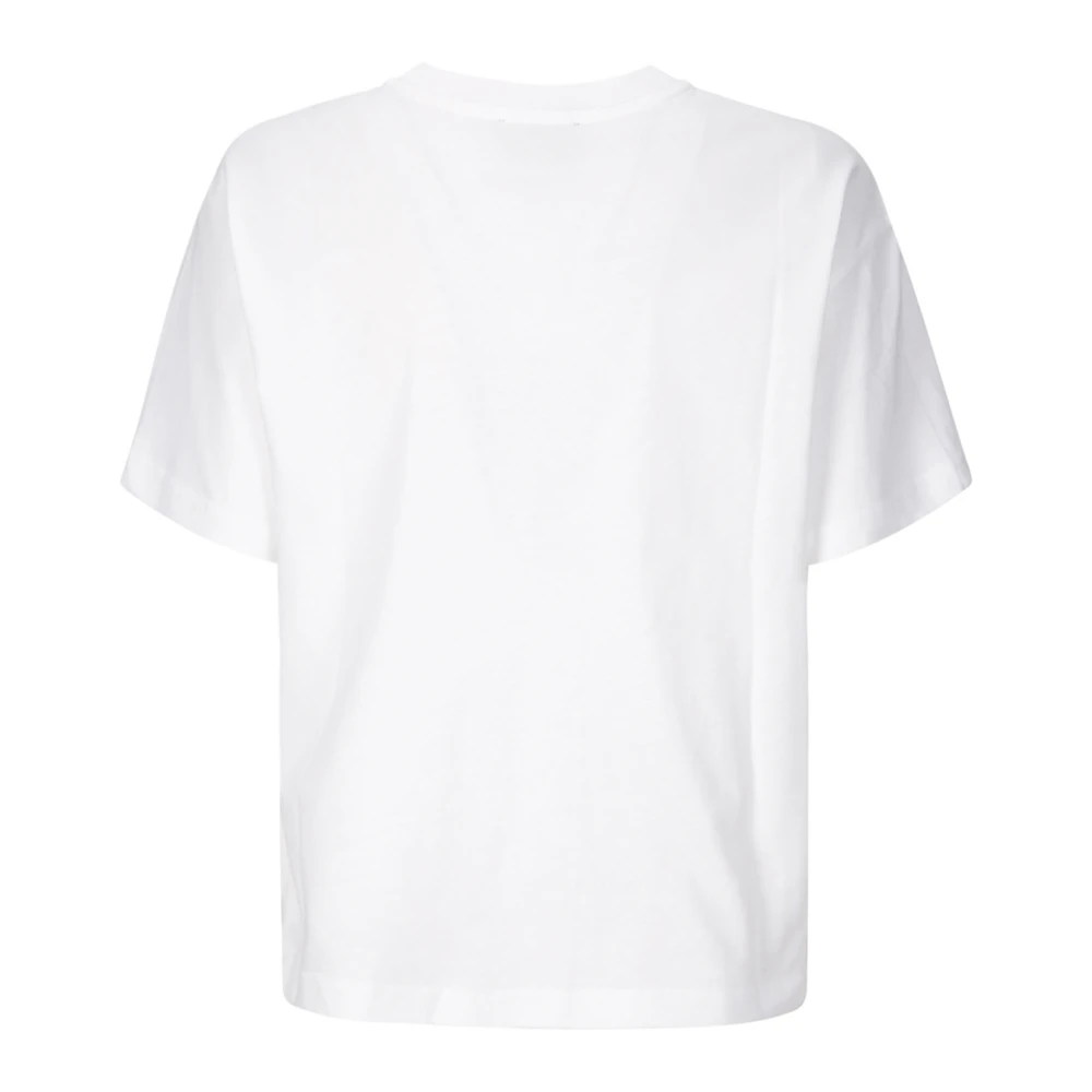 A.p.c. Boxy Micro Logo T-Shirt White Dames