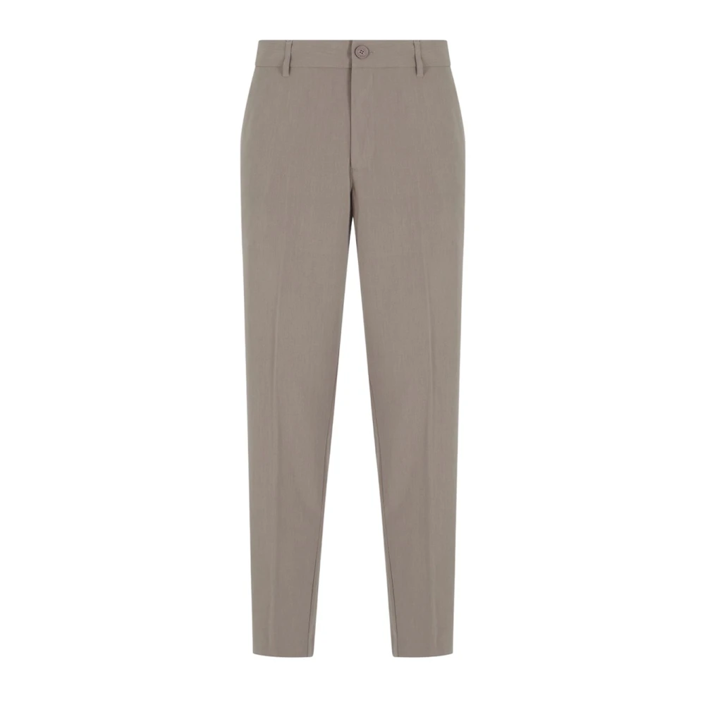 Armani Exchange Mannelijk Bruin Broeken Heren, W31, Moderne Casual Broek