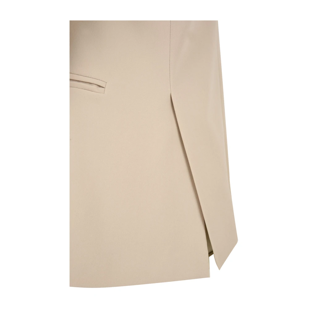 Douuod Woman Fenicottero Jas voor Dames Beige Dames