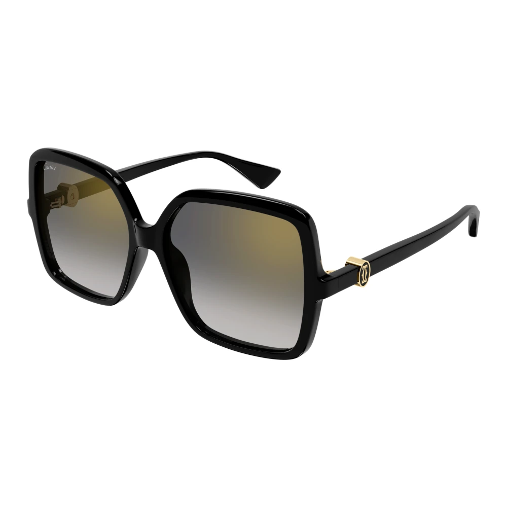 Cartier Women's Black Sunglasses, 58 Mm, Sunglasses