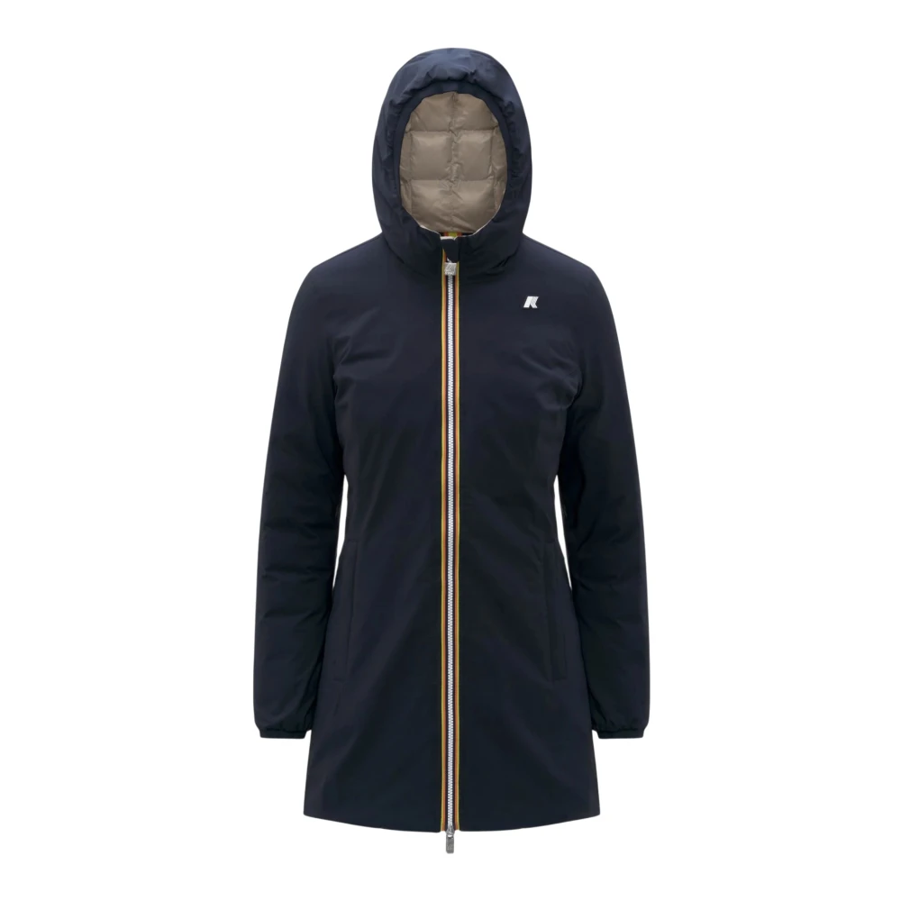 K-Way Donna Blu - Denise St Thermo Reversible Down Jacket - Jackets - 5XL