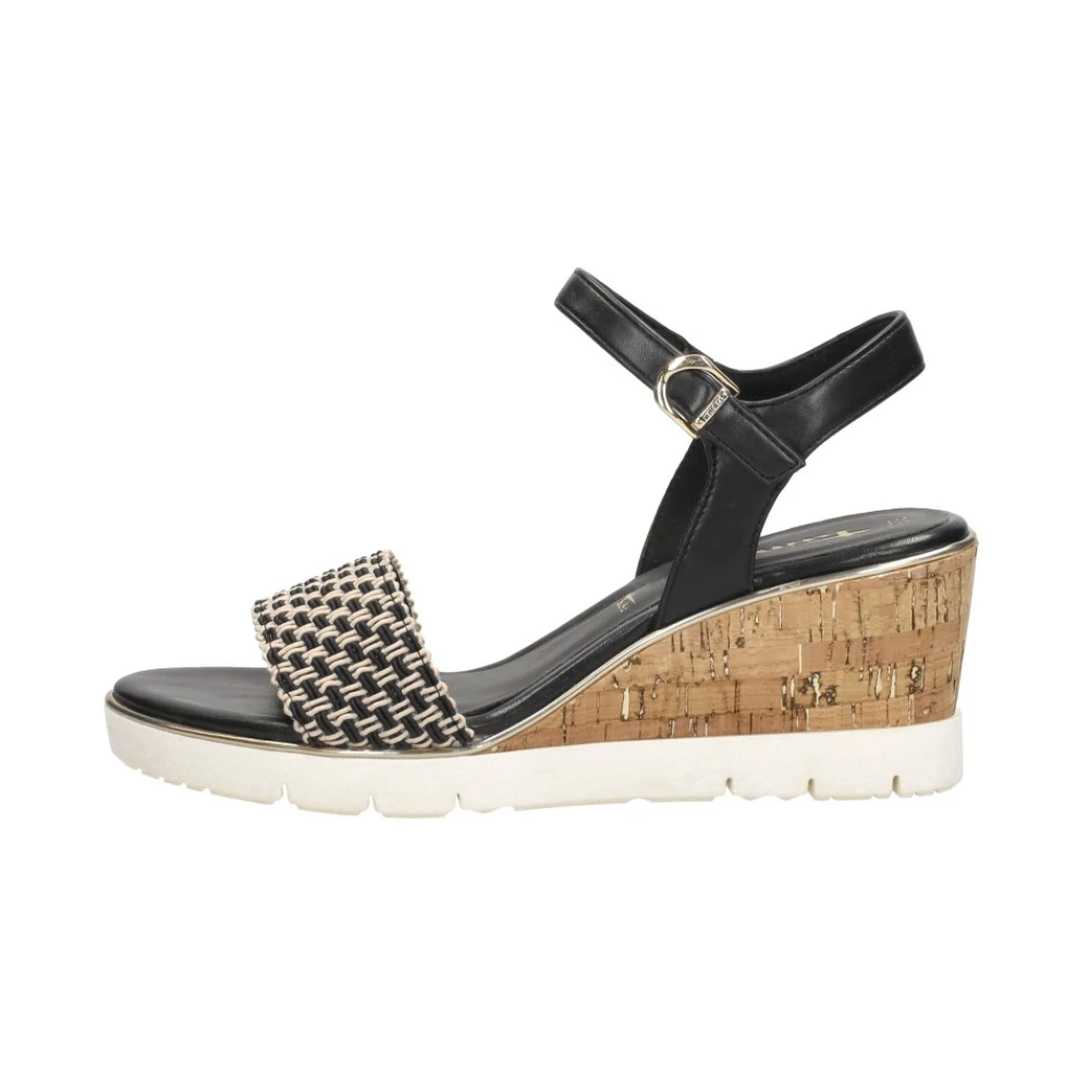 Tamaris Vrouw Zwart Schoenen Dames, 38 Eu, Sandalen Hak
