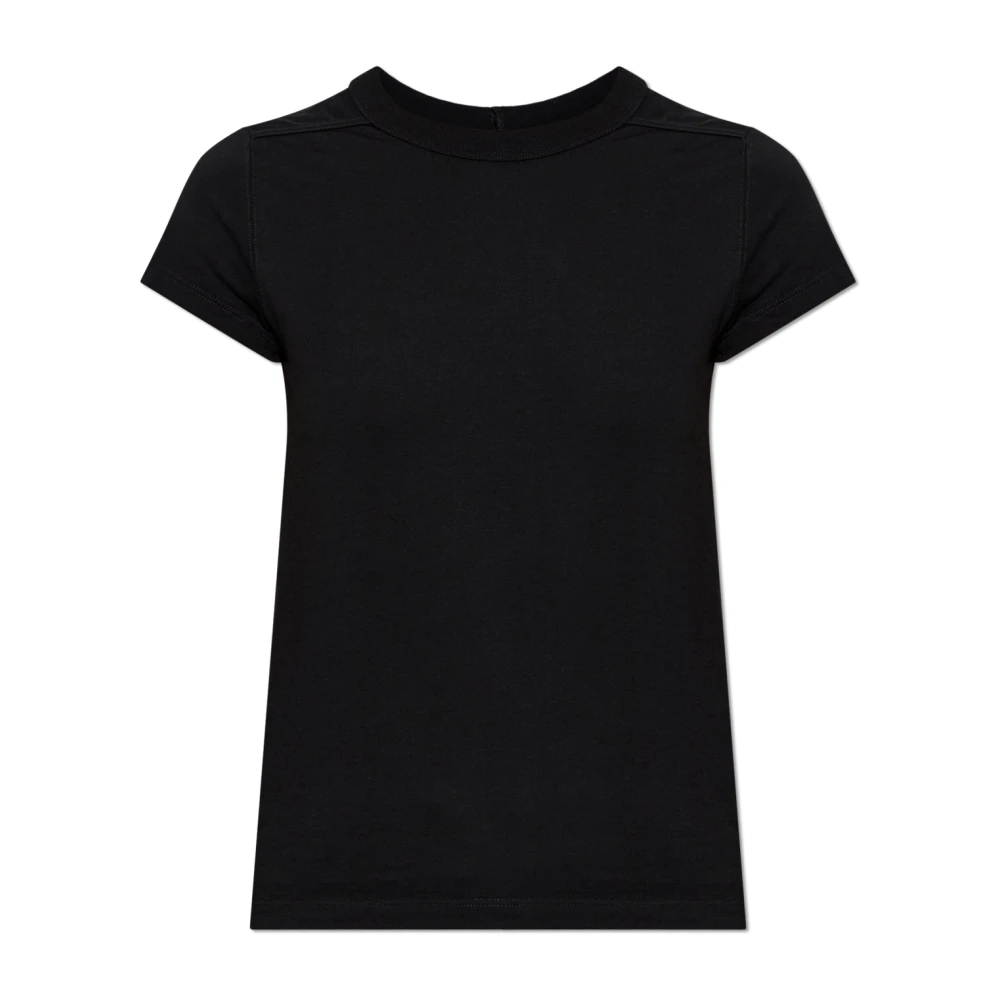 Rick Owens Donna Nero - T-Shirt In Cotone - Tops - M