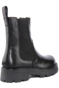 bottes-chelsea-en-cuir-noir-avec-semelle-epaisse