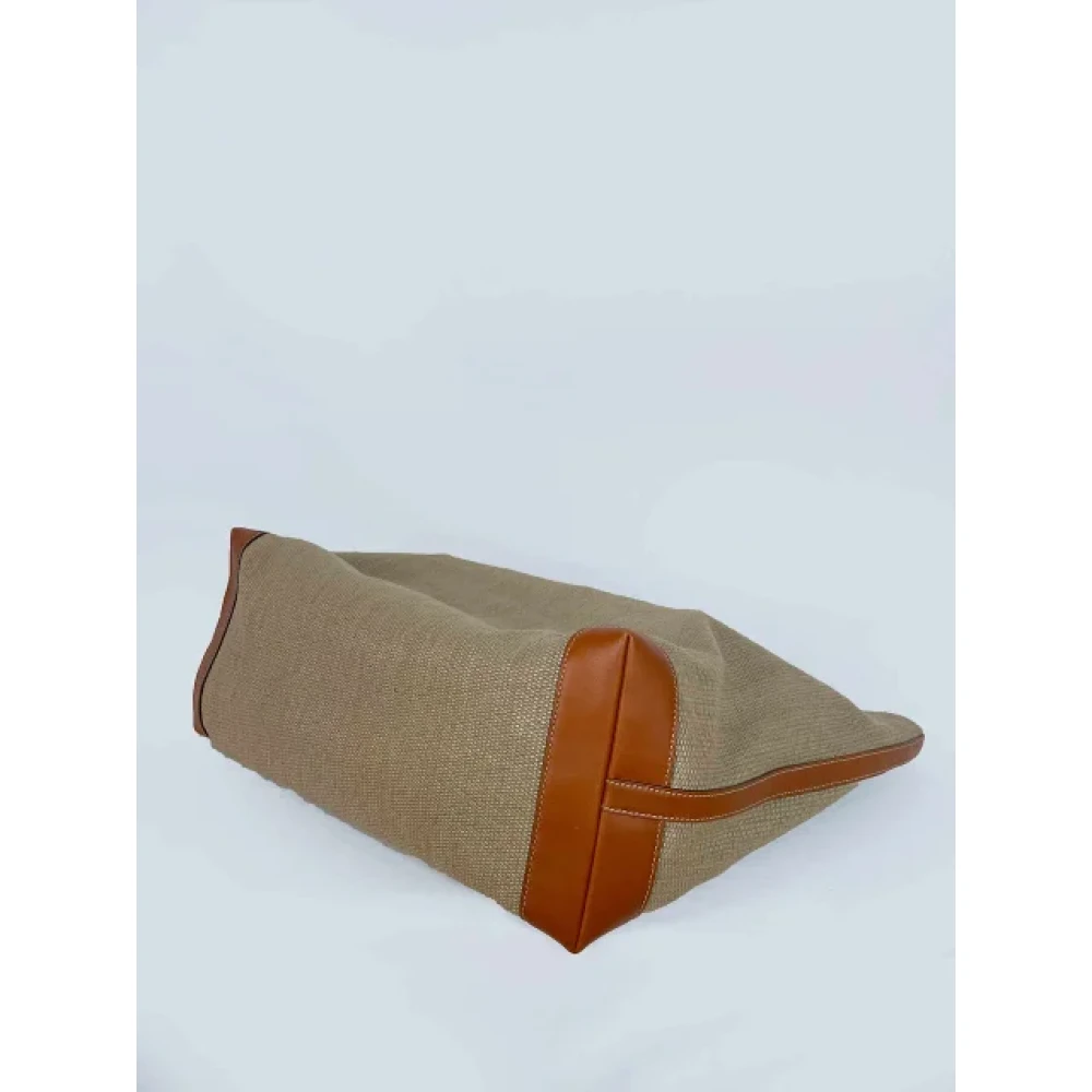 Gucci Vintage Pre-owned Leather gucci-bags Beige Dames