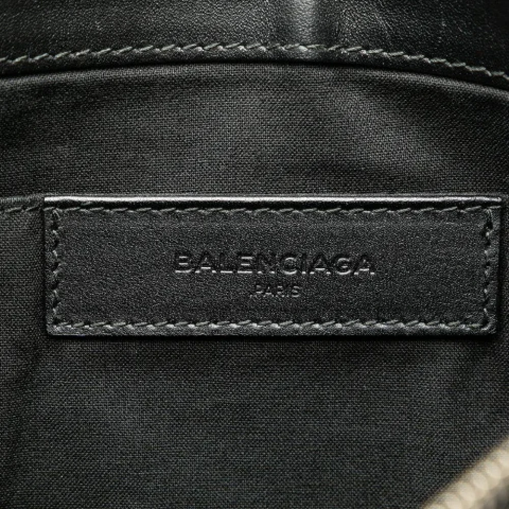 Balenciaga Vintage Pre-owned Canvas clutches Blue Dames