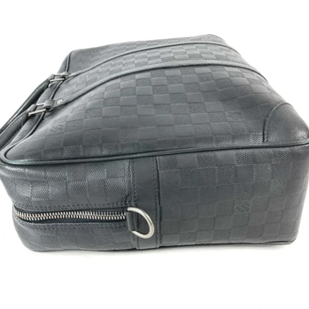 Louis Vuitton Vintage Pre-owned Fabric louis-vuitton-bags Black Heren
