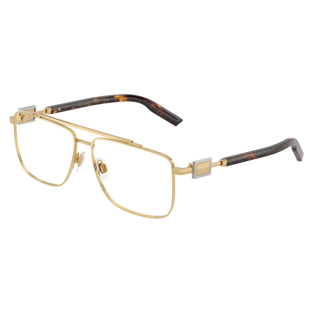 Dolce & Gabbana Men's Yellow Glasses, 58 Mm, Aviator Optical Frame
