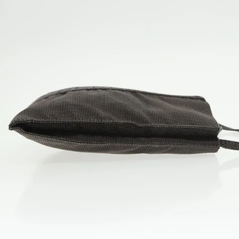 Hermès Vintage Pre-owned Canvas clutches Gray Dames