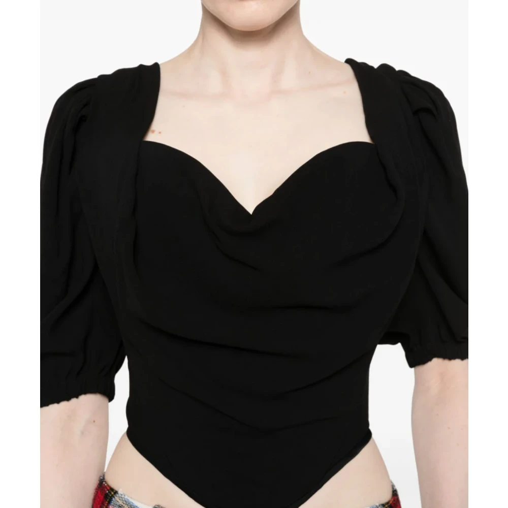 Vivienne Westwood Zwarte Corset Top voor Zondagse Outfits Black Dames