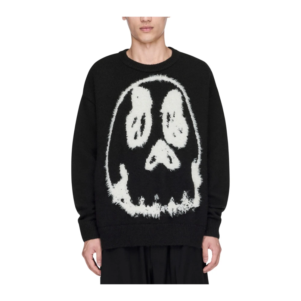 Y-3 X Chito Uomo Nero - Gfx Knitted Sweatshirt, Size: L - Immagine 2