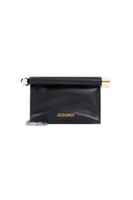 black-leather-folded-handbag