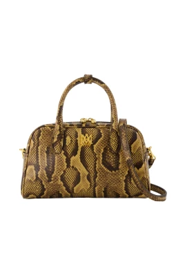 Python Embossed MA Bowling Bag