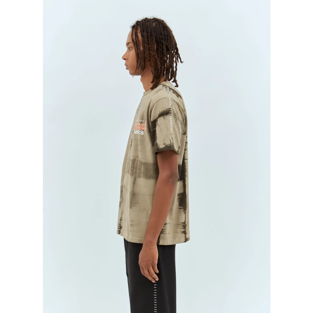 Space Available Radical Plastic T-shirt Katoenen Jersey Beige Heren