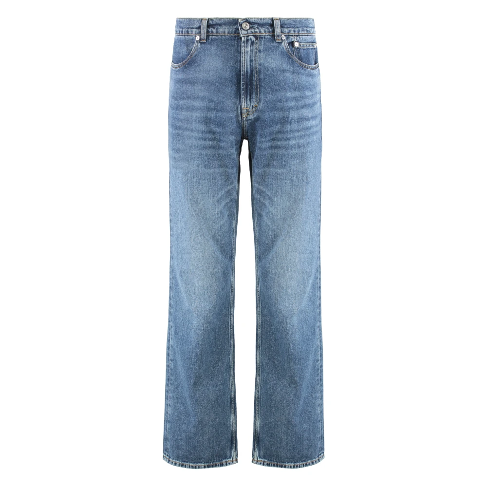 Our Legacy Men's Blue Straight Fit Jeans, W32, Carlson Cut Jeans