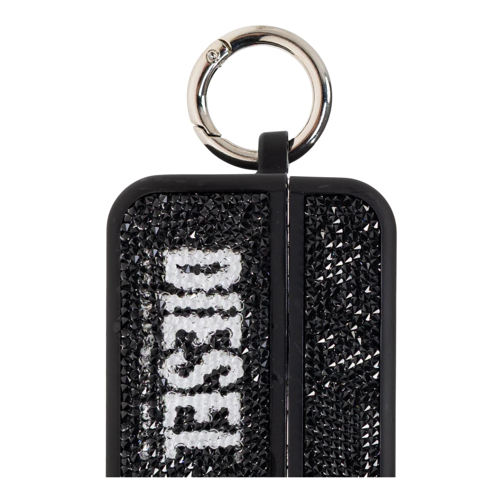 Diesel Oortelefoonhoes Swarovski Crystal Airpod Hoes Black Unisex