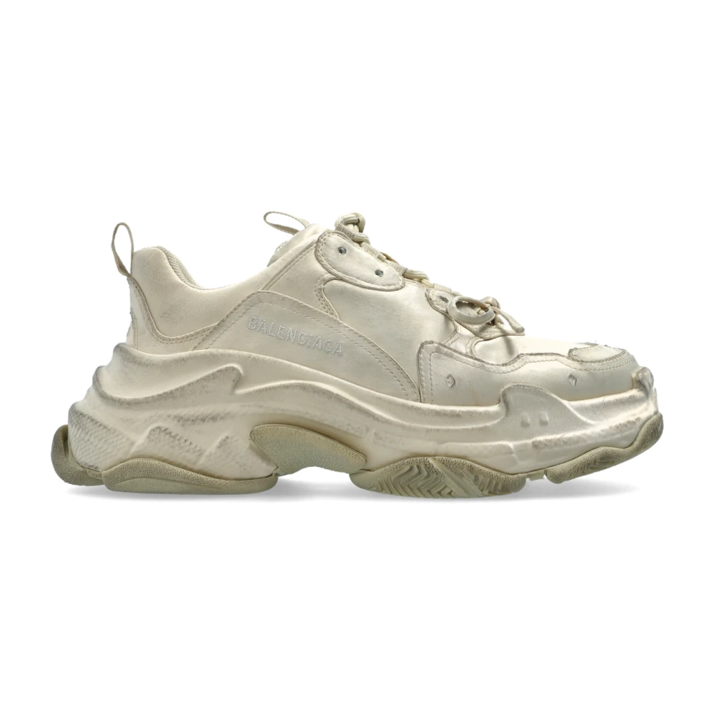 Balenciaga Sneakers Triple S Beige, Dam