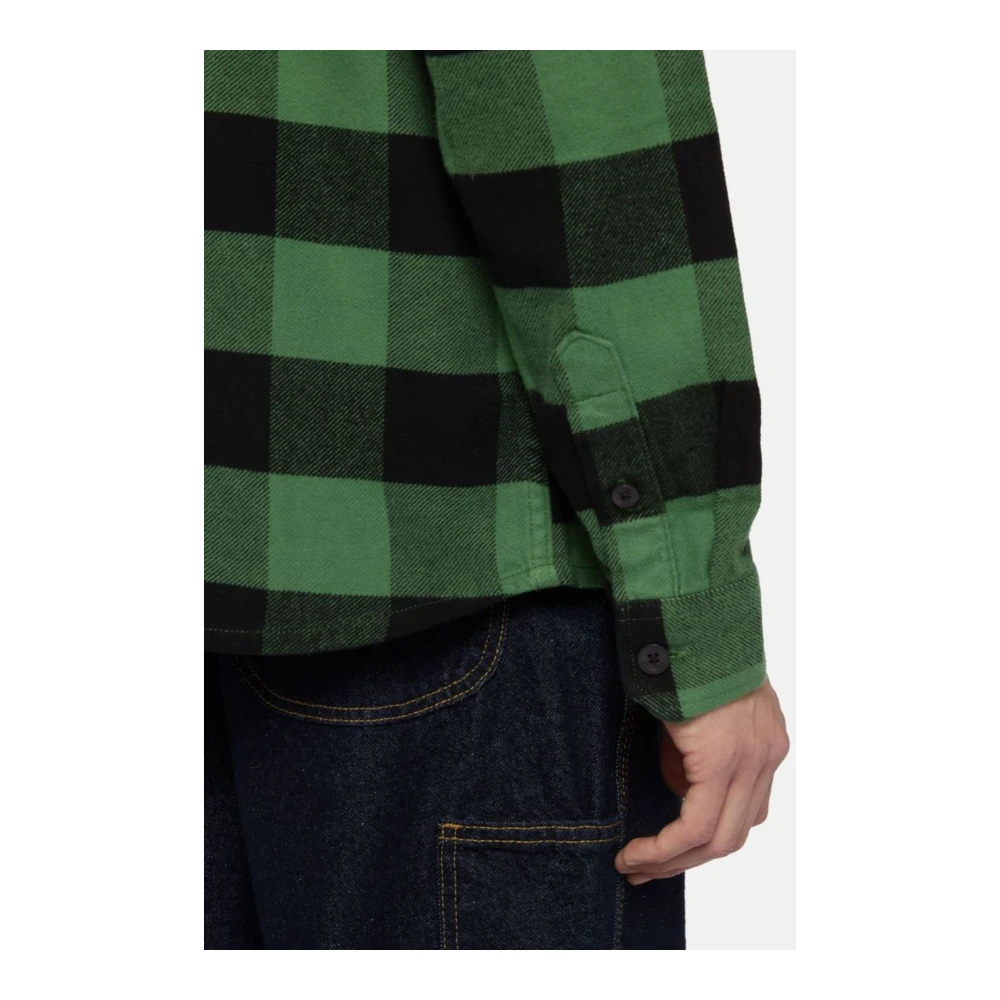 Dickies Groene Sacramento Shirt voor Mannen Green Heren
