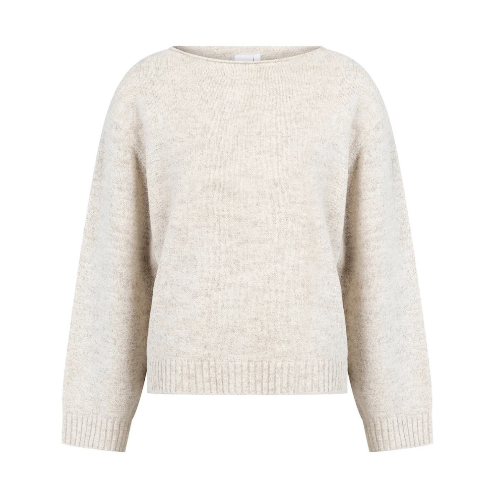 Knit-ted Stijlvolle Pullover Beige Dames