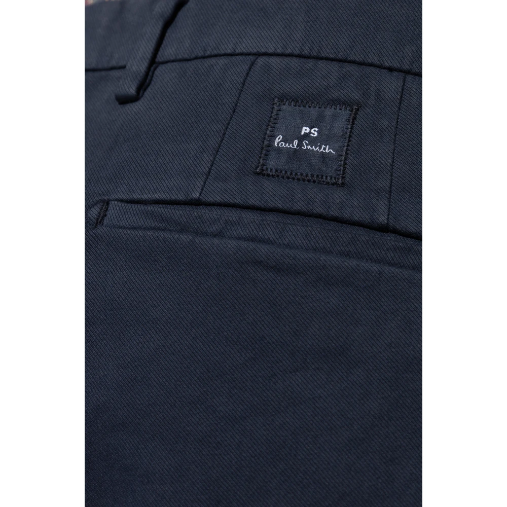 PS By Paul Smith Broek met logopatch Blue Heren