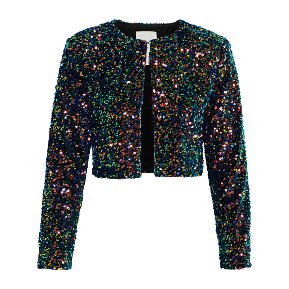 Part Two Paillet jas met ronde hals Multicolor Dames